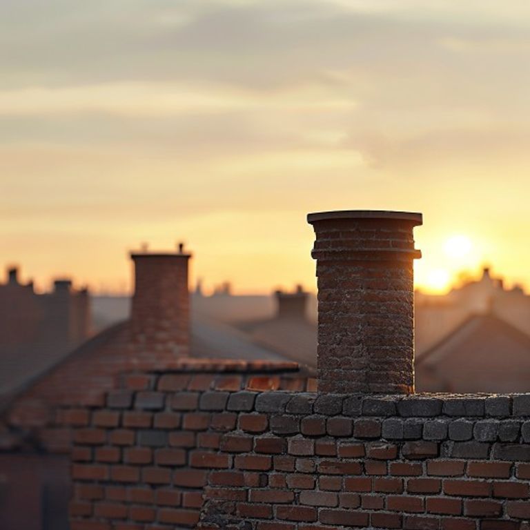 Golden Ember Chimney Corp — professional Chimney Sweep in Media, our branded team and work van — Chimney Sweep near me